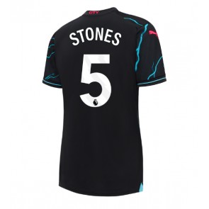 Manchester City John Stones #5 Replica Third Stadium Shirt for Women 2023-24 Short Sleeve